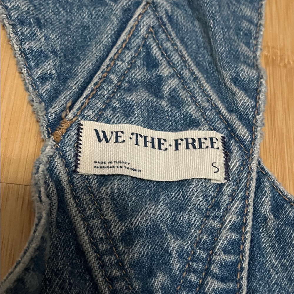 We The Free Light Blue Denim Apparel - Picture 2 of 2